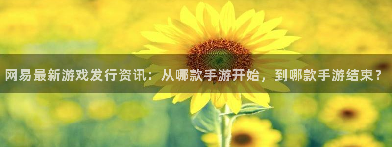 bg大游电子商务有限公司怎么样：网易最新游戏发行资讯：从哪款手游开始，到哪款手游结束？